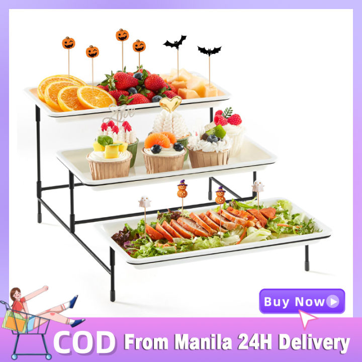 3%20Layer%20Serving%20Platter%20Buffet%20Cake%20Display%20Rack%20Cupcake%20Stand%20Serveware%20Holder%20Party%20Pastry%20Cake%20Fruit%20Tray%20Plate%20Creative%20Snacks%20Bread%20Cookie%20Dessert%20Candy%20Storage%20Plate%20For%20Wedding%20Christmas%20Party%20-%20Image%202