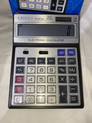 Kalkulator Citizen CT-614C 14 Digit Kalkulator Besar
