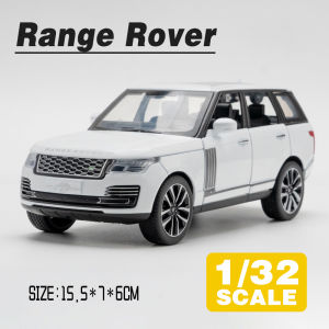 LEO 1:32 Scale Range Rover SUV Metal Diecast Alloy Toy Cars Model Trucks For Boys Children Toys Off-road Vehicles Hobbies Collection