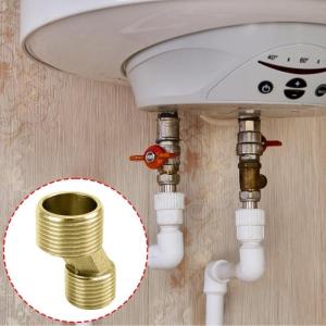 Brass vòi hoa sen nối kim loại vòi hoa sen góc Doanh gắn vào đơn giản cho hiệu quả Hot & nước lạnh chảy