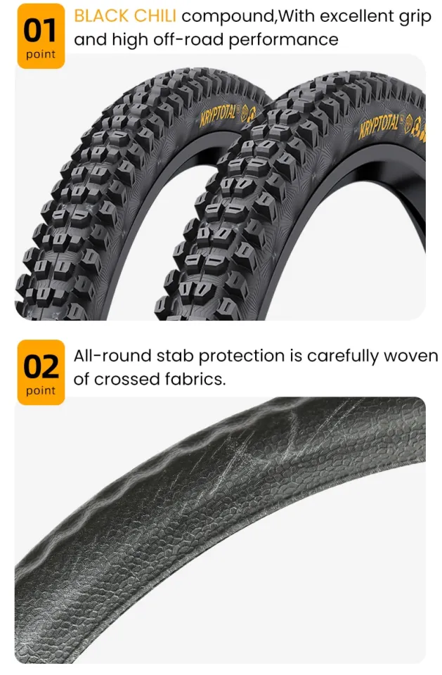 Continental Gravel Tires Continental Kryptotal-R Trail Endurance