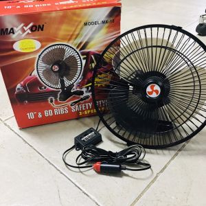 Mazzon Mx-10 พัดลมติดรถยนต์ขนาดใหญ่พิเศษ 10 นิ้ว 3 ใบพัด พร้อมส่ง