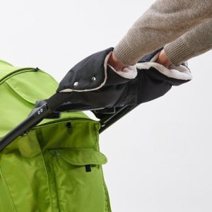 BMFUEW Windproof Pram Hand Muff Warm Waterproof Stroller Accessories New Insulated Baby Stroller Gloves Winter Use
