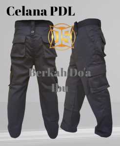 Celana PDL Warna coklat polisi/Celana Lapangan pramuka/Celana PDL