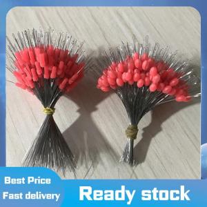 ZMONH 300pcs FLOAT Rubber stopper ตกปลา bobber stopper ลอยทรงกระบอก Space Bean