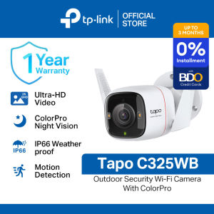 TP-Link Official Store | Tapo C325WB | 2K ColorPro Outdoor WiFi IP Security Cctv Sale Camera Connect to Cellphone with Mic and Speaker