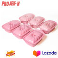 6 Set Basi Prasmanan Plastik / Tempat Makan Prasmanan Set / Wadah Saji Prasmanan. 