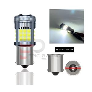 Lampu LED Signal Lamp Epic Racing Series 36 SMD Silicone Tahan Panas dengan Kipas Pendingin 25W