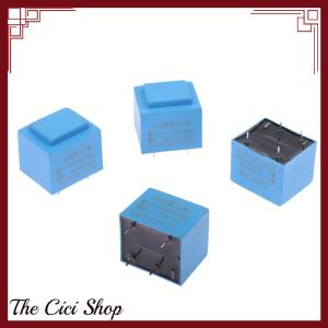 [The Cici Shop] 0.5W 220V To 12V Power Mini Sealed Type Plug In PCB Board 4 Pin Waterproof Encapsulated Transformer