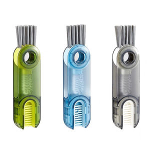 Multi-functional Cup Lid Nipple Cleaning Brush Vacuum Flask Lid Brush