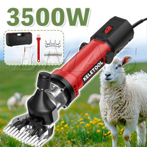 3500w Alat Dan Potong Bulu Domba Listrik Clipper Domba Kambing Hemat Energi Tahan Lama Alat Cukur Pencukur Bulu Domba Kambing Listrik 5000w 220v Gunting Rambut Kambing Elektrik Cukuran Professional dengan 6 Kecepatan Adjustable