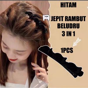 JEPIT RAMBUT KEPANG ALA KOREA  1PC/ JEPIT PONI KEPANG / JEPIT RAMBUT PONI LUCU IMPORT SH H17