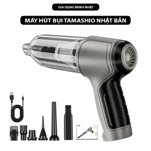 [BÁN CHẠY] Máy Hút Bụi Cầm Tay TAMASHIO Nhật Bản Không Dây 6 Đầu Hút Máy Hút Bụi Ô Tô Giường Nệm Lông Chó Mèo Bảo Hành 12 Tháng