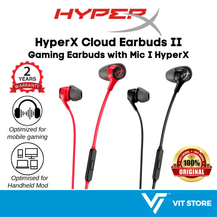 Hyperx cloud shop earbuds lazada