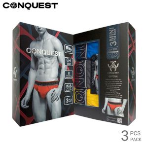 CONQUEST Men Underwear Cotton Mini (3 pcs) CQ5317