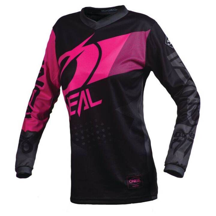 In Stock COD Black Pink ONEAL Long Sleeve Motocross Jersey MTB Motorcycle  Shirt Lazada PH