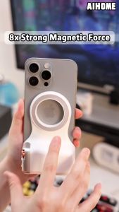 Phone Camera Shoot Hand Grip Bluetooth Remote Control Phone Holder Luxury Phone Selfie Handle for Phone12-17/HUAWEI/SAMSUNG ETC