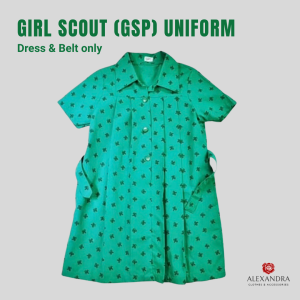 GSP DRESS ONLY - SIZE 65 GIRL SCOUT UNIFORM FOR KIDS by CraftCandle