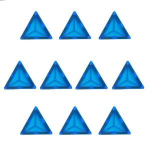 SUPERRR Game Educational Toy Parent-child Interaction Candy Color For Kids Triangle Rectangle Half-round Square Model Toy DIY ic Blocks Building Blocks Montessori Educational Toys ic Designer Tiles