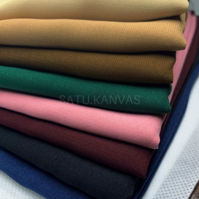 Kain wolvis / wolvis / kain woolpeach / woolpeach PREMIUM GRADE A HARGA PER SETENGAH METER