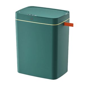 Automatic Trash Bin IPx5 Waterproof Electronic Smart Dustbin Moisture-Resistant Infrared Induction USB Charging for Home Kitchen