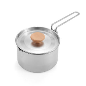 Outdoor Portable 304 Stainless Steel Kettle Multifunctional Portable Coffee Pot Foldable Detachable Camping Kettle
