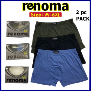 [ Big Size ] Men Premium Boxer Underwear 2 pcs pack / M ~ 6XL / Spender / Saiz Besar Seluar Dalam Lelaki Boxer Dewasa
