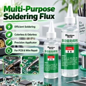 JMY Multi Purpose Strong Flux No Clean Rosin Flux Paste Electronic Soldering Paste Anti Corrosion PCB Repair Efficient Solder Aid