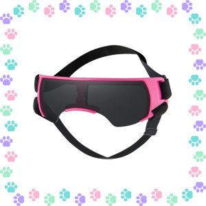 【Tech-savvy】 Whisker YUJINX Pet  Multicolor Sun Protection Pet Sunglasses Portable Protection Windproof Sun Shading Dog Protection Glasses Dog