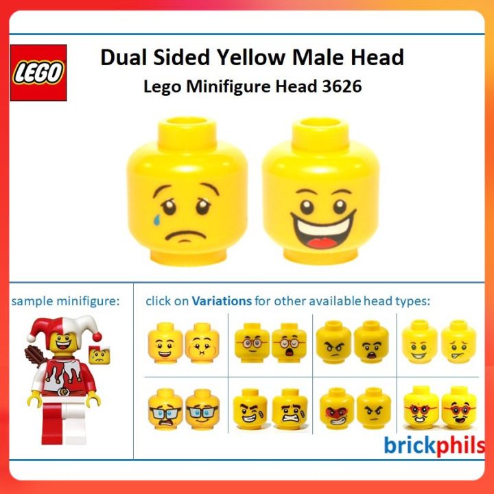 16083653840486259375allelego Baukc3a4sten Sets Lego Head X 1 Dual Sided Alien Mummy Withhtml
