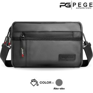Tas SlingBag Pria 3in1 PEGE Hunter Multifungsi Bisa Untuk Selempang Pouch dan Handbag Bahan Waterproof AntiAir - PG 9035
