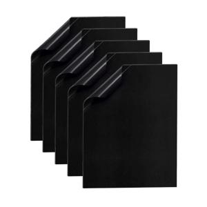 Gói của 5 không dính Thảm nướng BBQ nhiệt độ cao kháng 40x33cm Pad cho nấu ăn ngoài trời và phụ kiện nướng