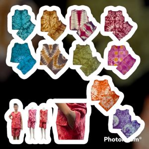 ชุดมัดย้อมหลากสี เซ็ตสุดคุ้ม มีให้เลือกหลายสี พร้อมส่ง(MY01)