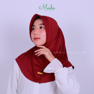 HIJAB SPORT MADA KERUDUNG INSTAN JERSEY DAMASK