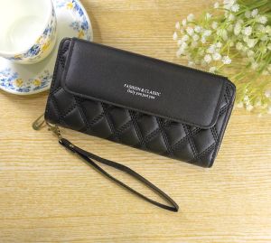Aldawaar Dompet Pendek Pemegang Kad Wanita ( Hollow OO Womens Multi-slot Card Coin Zip Short Purse ) 12W6