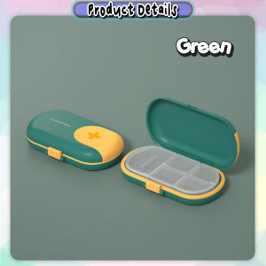 [iRojak] Portable Medicine Cutter Pill Cutter Tablet Splitter Case Tablet Dispenser 切药器 药盒 Pemotong Ubat - TV22