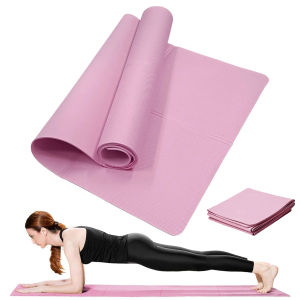 LINNINI Matras Yoga Lipat Anti Slip 4mm Double Side