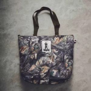 Bape A Bathing Ape Tree Edge Camo Tote Bag