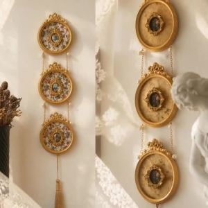 xpkQ Nordic Handmade Tassels Ornaments Embroidery Tassels Painting Hanging Indoor Creativity Art Wall Decorations Home Decoration Q9Z6P