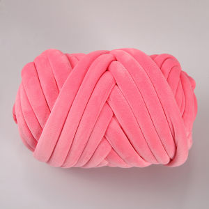 พร้อมส่งจากไทย 3ซม DIY ไหมพรมยักษ์ ผ้ากํามะหยี่คริสตัล นุ่ม สำหรับการถัก ไหมยักษ์ โครเชต์ ไหมถักกระเป๋า ไหมพรมเส้นใหญ่ กํามะหยี่คริสตัล บันกู ประเทศไทย / 1-4 วันในการจัดส่ง / คุณภาพดีที่สุด