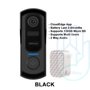 [SG] Doorbell Camera / Smart Security Camera WiFi HD 1080P/ Night Vision Video Door Bell Wireless with Chime