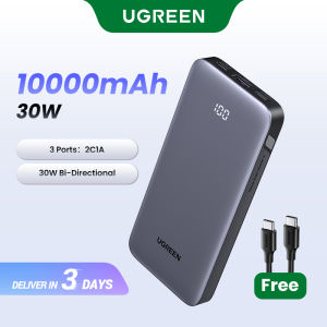 Bộ pin sạc dự phòng UGREEN - Dung lượng lớn 25000mAh 145W 20000mAh 100W - Cổng sạc nhanh PD 3.0 2 chiều USB - C 3 Cổng - Màn hình số - Bảo hành 18 tháng - Được mang trên máy bay - Tương thích với MacBook Pro/Air HP Spectre iPhone 15 Pro Max