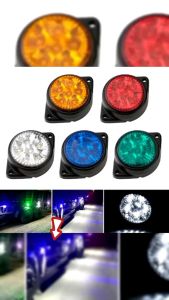 Loseri PREMIUM LED Lorry Truck LED Side Light 2 Inch 24V Side Marker Lamp Lampu LED Lori Lori LED Lampu Sisi 2 Inci 24V Lampu Penanda Sisi LED 貨車 LED 側燈 2 英寸 24V 側標誌燈 एलईडी लॉरी ट्रक एलईडी साइड लाइट 2 इंच 24V साइड मार्कर लैंप