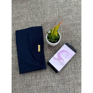 BARU HIJAB HAMIDAH MENUTUP DADA JERSEY PREMIUM PIN LOGO AKRILIK KERUDUNG BERGO HAMIDAH PREMIUM