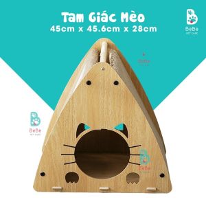 Cào Móng Ngôi Nhà Nhỏ Cho Mèo - Đồ Chơi Cào Móng Cho Mèo Mọi Lứa Tuổi