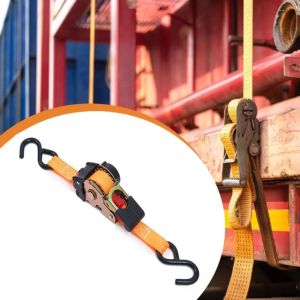 ER52858 Thickening Automatic Lashing Belt Strong Wear-resistant Self Retractable Ratchet Strap Binding Fastener Tension Rope Ratchet Tensioner Belt Luggage Securing
