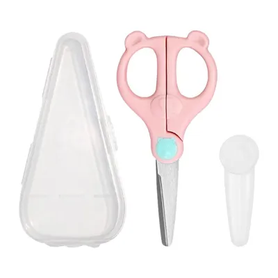 Cubble Stainless Steel Food Scissors - Pink