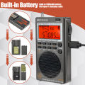 Retekess TR110 Radio FM Receiver Portable SSB Shortwave Radios AM FM All Waves Full Band CB AIR Band Ham Radio SW MW LSB VHF UHF. 
