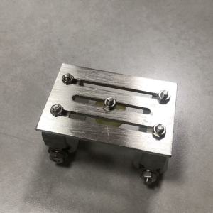 Stainless Steel Electric Sliding Gate End Stopper Catcher Adjustable Anti-collision Positioning Clamp