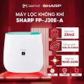 Máy lọc không khí Sharp FP-J30E-B | J30E-A | J30E-P Lọc không khí khử mùi | Tạo ion âm | Lọc bụi mịn | Diệt khuẩn Plasma. 